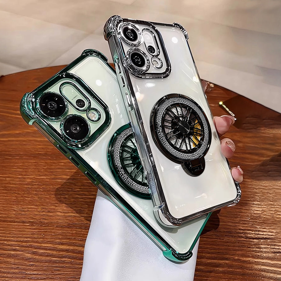 Oppo Reno14 5G Premium Stress Buster Wheel Rotating Shockproof Airbags Case