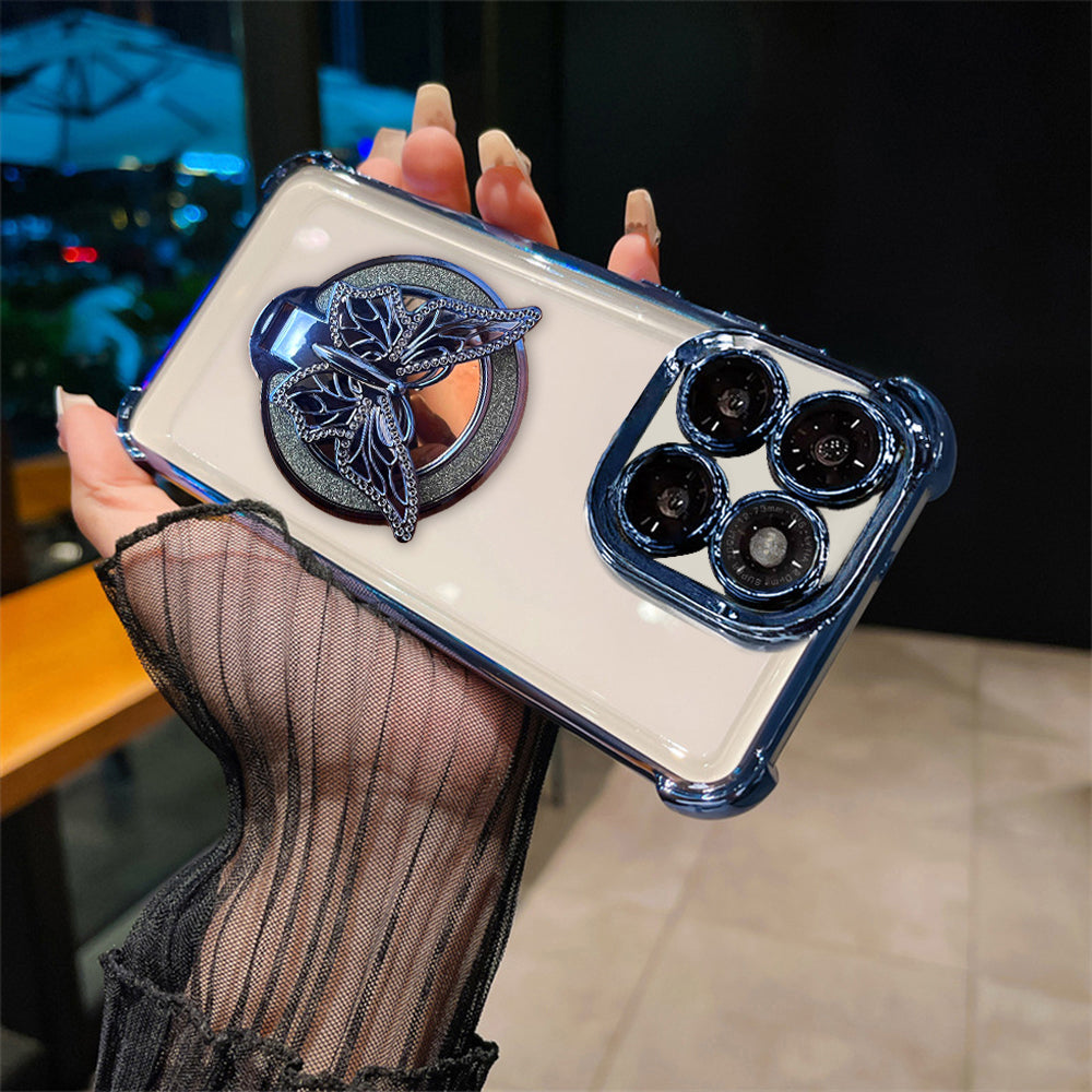 Motorola Edge 60 Pro 5G Premium Butterfly Stand Airbags Case