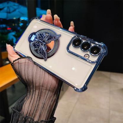 Samsung Galaxy A56 5G Premium Butterfly Stand Airbags Case