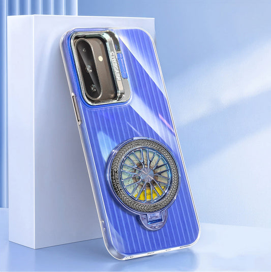 Samsung Galaxy A36 5G Luxury Dual Layer Hybrid Camera Wheel Rotating Case