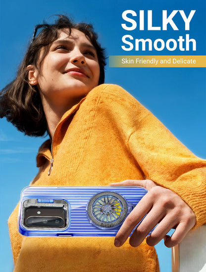 Samsung Galaxy A56 5G Luxury Dual Layer Hybrid Camera Wheel Rotating Case