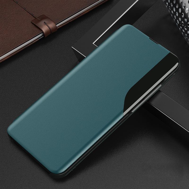 Vivo Y200 5G Luxury Half Window Leather Flip Case