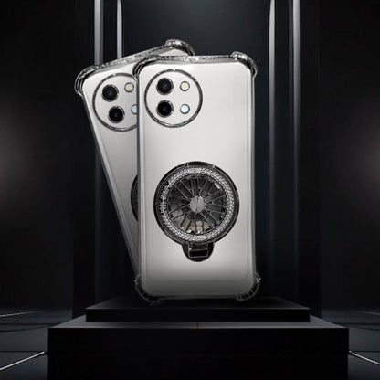 Vivo Y58 5G Premium Stress Buster Wheel Rotating Shockproof Airbags Case