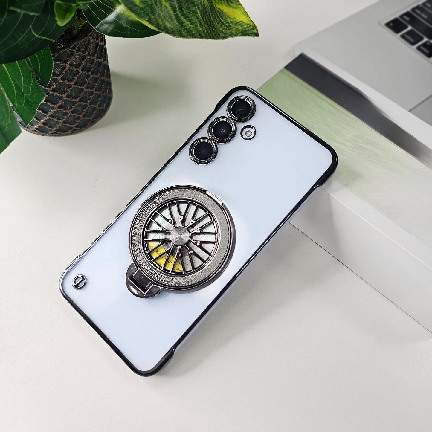 Samsung Galaxy S23 FE 5G Porsche® Wheel Frameless Case