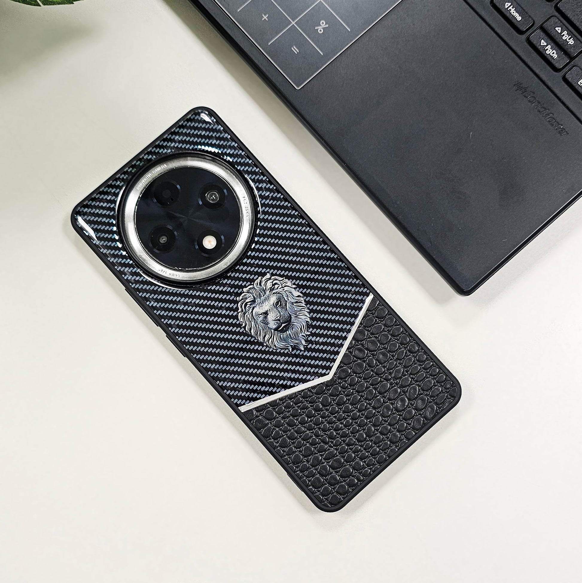 silver OPPO F27 PRO back cover