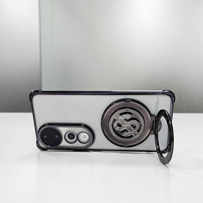 Vivo V40 Pro 5G Four Corner Airbags 100% Original Astro Money Magnet Rotating Dollar Case