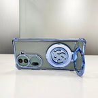 Oppo Reno 11 Pro 5G Four Corner Airbags 100% Original Astro Money Magnet Rotating Dollar Case