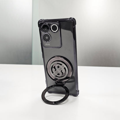 Vivo T2 Pro 5G Four Corner Airbags 100% Original Astro Money Magnet Rotating Dollar Case