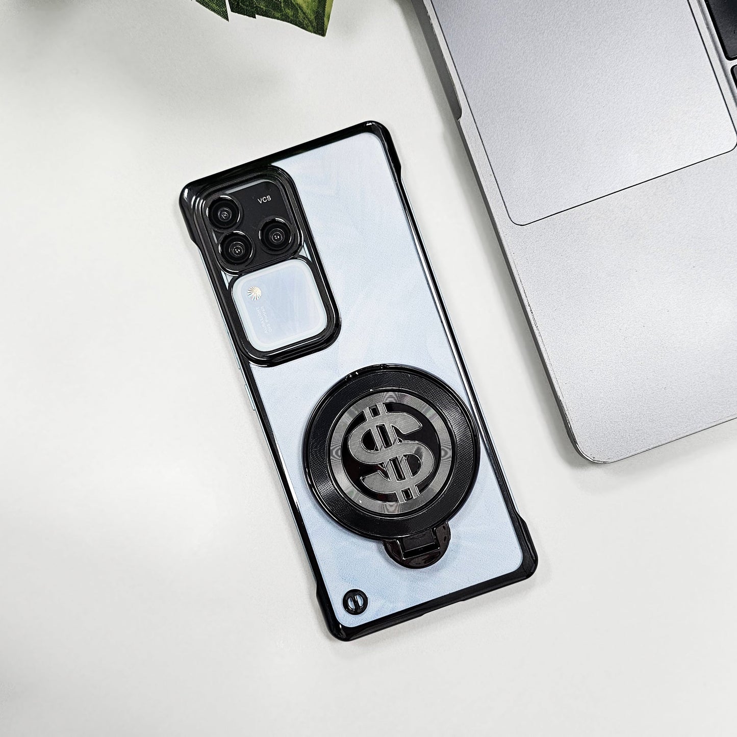 Vivo V30 Pro 5G Premium Frameless Rotating Dollar Case