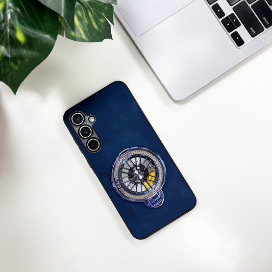 Samsung Galaxy A35 5G Best Selling Stress Buster Wheel Comfortable Touch Sheepskin Scratch Resistant Back Case