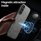 Samsung Galaxy A35 5G Comfortable Touch Sheepskin Leather Case