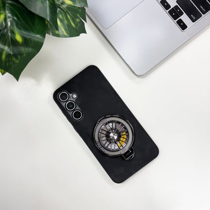 Samsung Galaxy A55 5G Best Selling Stress Buster Wheel Comfortable Touch Sheepskin Scratch Resistant Back Case