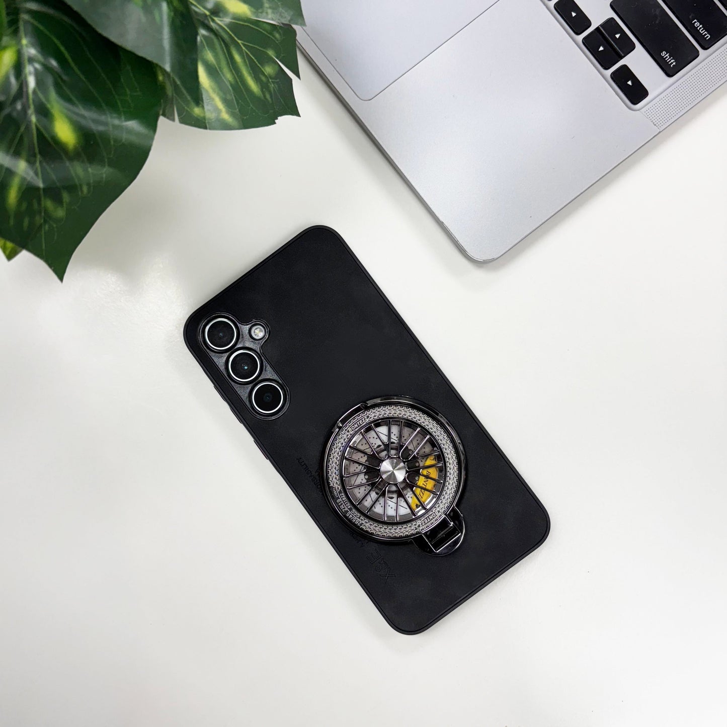 Samsung Galaxy A35 5G Best Selling Stress Buster Wheel Comfortable Touch Sheepskin Scratch Resistant Back Case