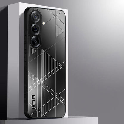 Samsung Galaxy A56 5G Triangle Pattern Matte Back Shockproof Case