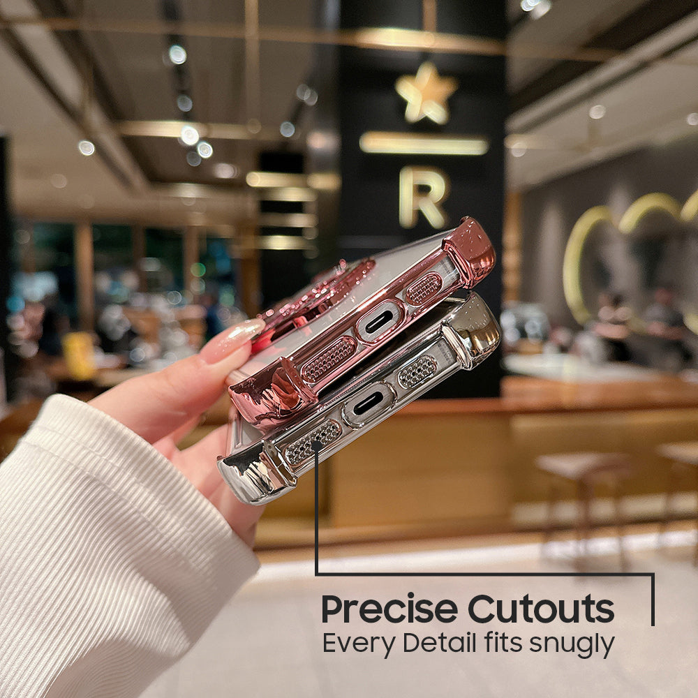 Samsung Galaxy A16 5G Premium Stress Buster Wheel Rotating Shockproof Airbags Case