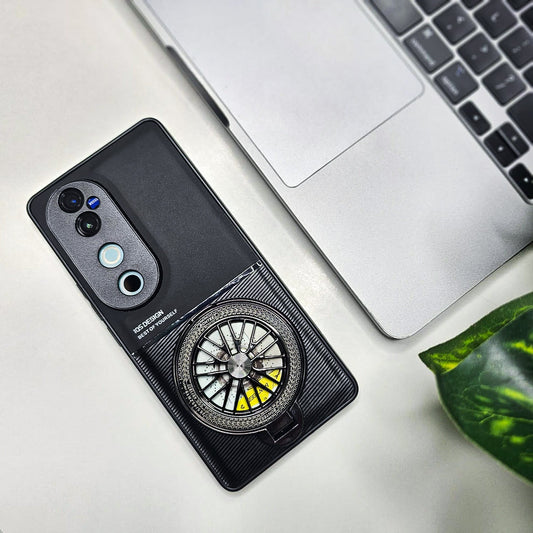 Vivo V40 5G Stress Buster Wheel Hybrid Scratch Resistant Back Case