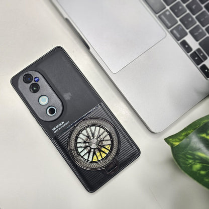 Vivo V40 Pro 5G Best Selling Stress Buster Wheel Hybrid Scratch Resistant Back Case