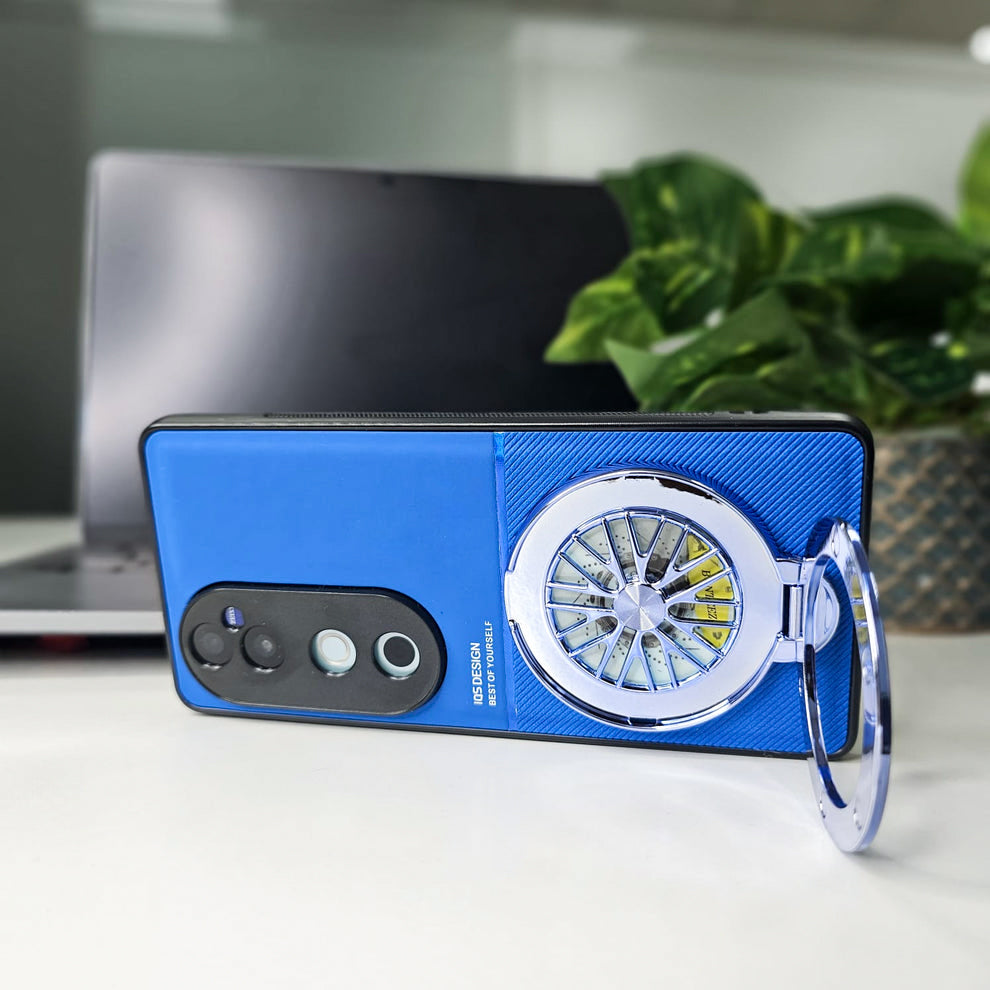 Vivo V40 5G Stress Buster Wheel Hybrid Scratch Resistant Back Case