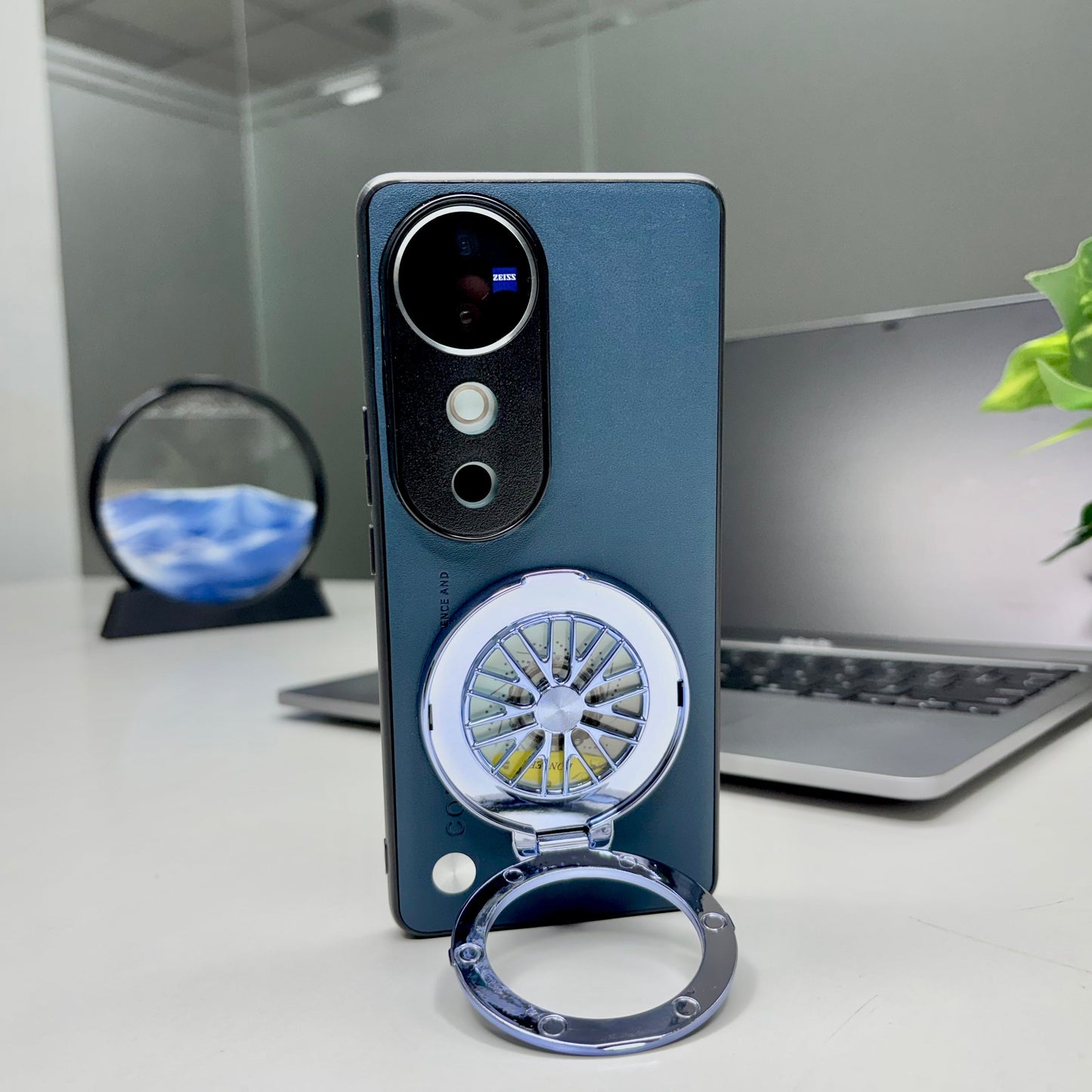 Vivo V40 Pro 5G Best Selling Stress Buster Wheel Soft Vegan Scratch Resistant Back Case