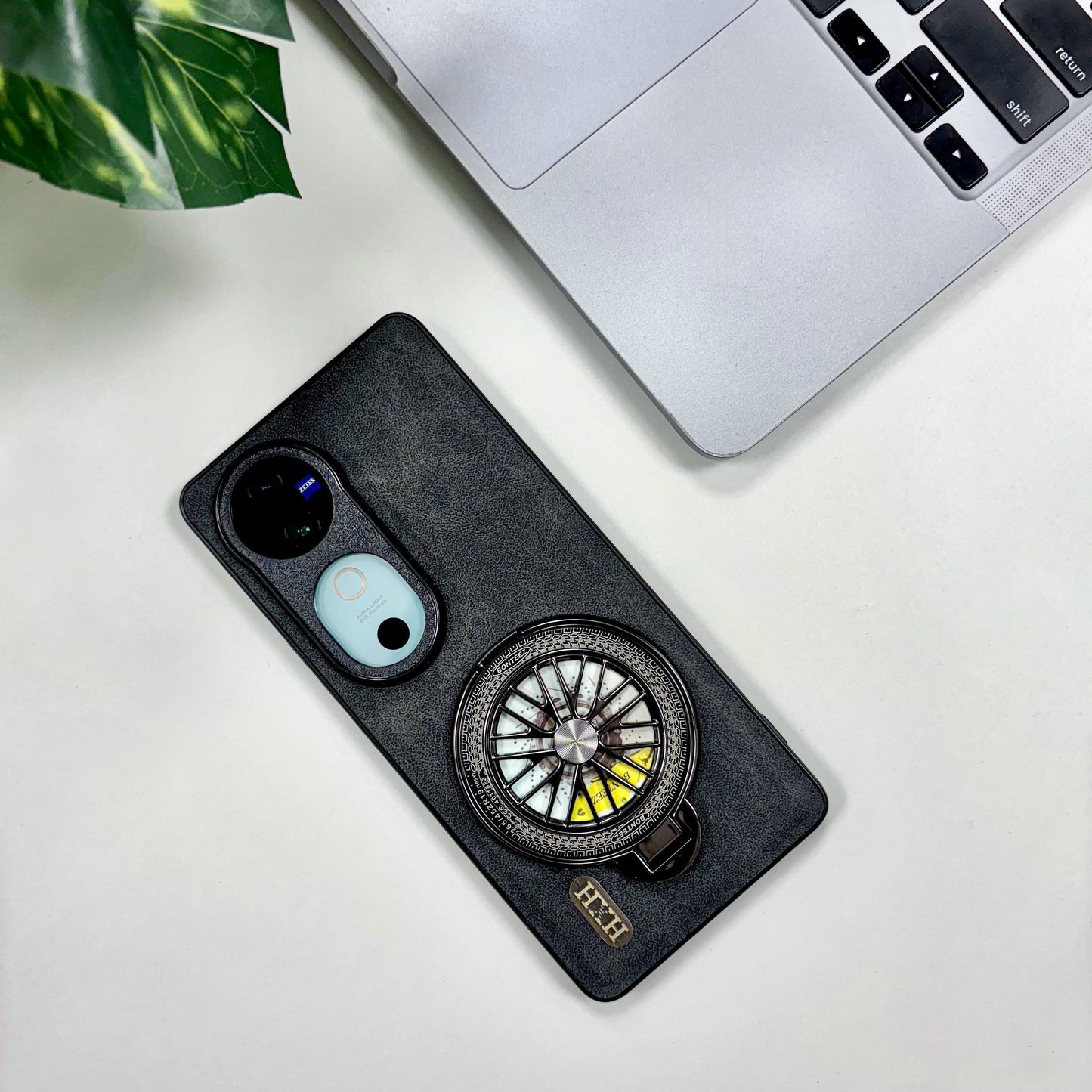 Vivo V40 Pro 5G Best Selling Stress Buster Wheel Skin Feel Scratch Resistant Back Case