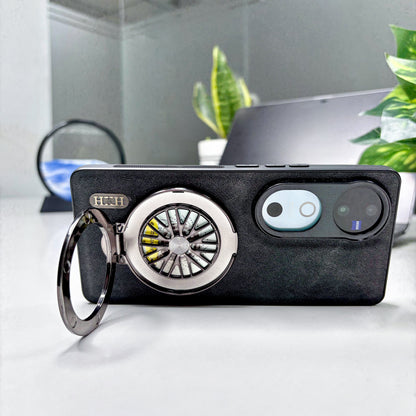 Vivo V40 Pro 5G Best Selling Stress Buster Wheel Skin Feel Scratch Resistant Back Case