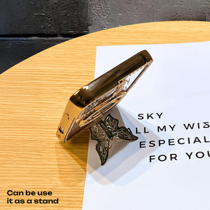 Motorola Edge 50 Pro 5G Premium Butterfly Stand Airbags Case