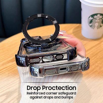 Vivo V50 5G Four Corner Airbags 100% Original Astro Money Magnet Rotating Dollar Case