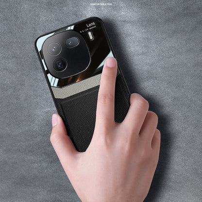 iQOO 12 5G Premium Leather Lens Protective Case