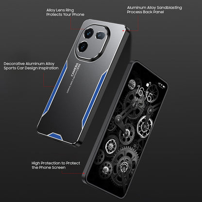 iQOO 12 5G Luxury Aluminium Metal Frame Protective Case