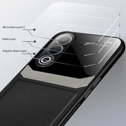 Oppo K12x 5G Premium Leather Lens Protective Case