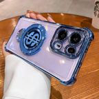 Oppo Reno13 5G Four Corner Airbags 100% Original Astro Money Magnet Rotating Dollar Case