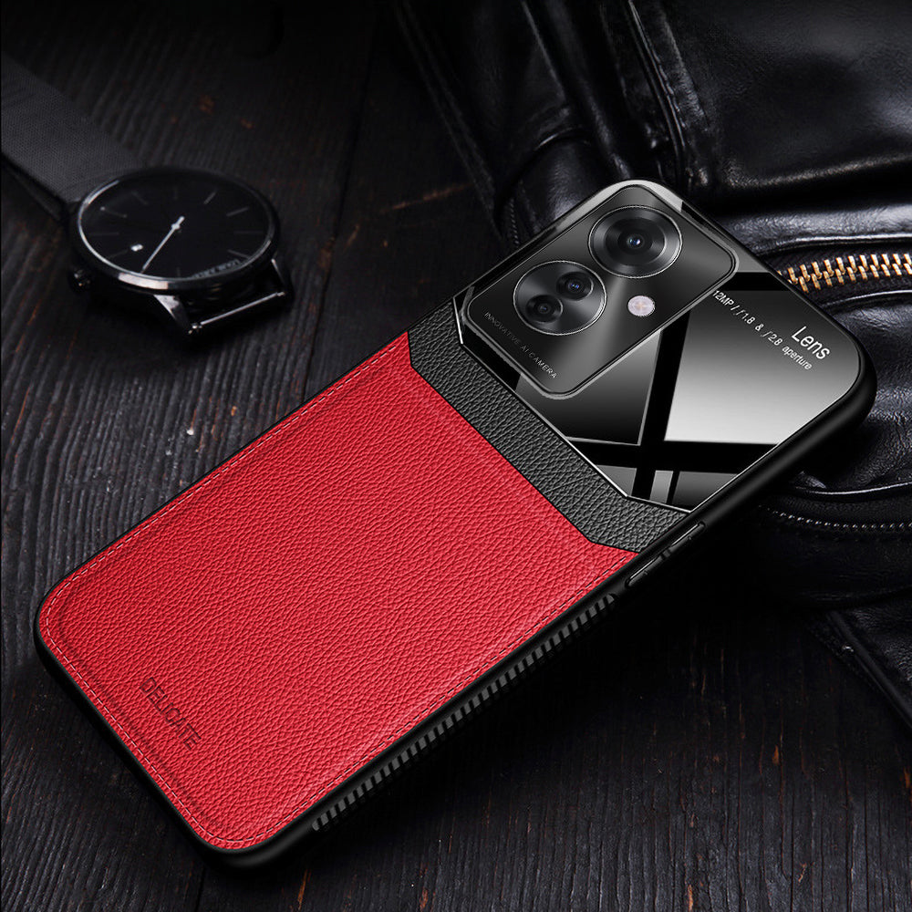 Oppo F25 Pro 5G Premium Leather Lens Protective Case