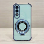 OnePlus Nord CE4 5G Original Luxury Magnifier Ring Stand Shockproof Airbags Corner Case