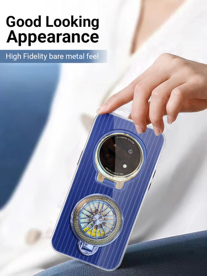 Luxury dual-layer hybrid case for Oppo F29.