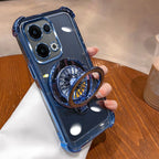Premium Oppo F31 5G case with spinning wheel design

