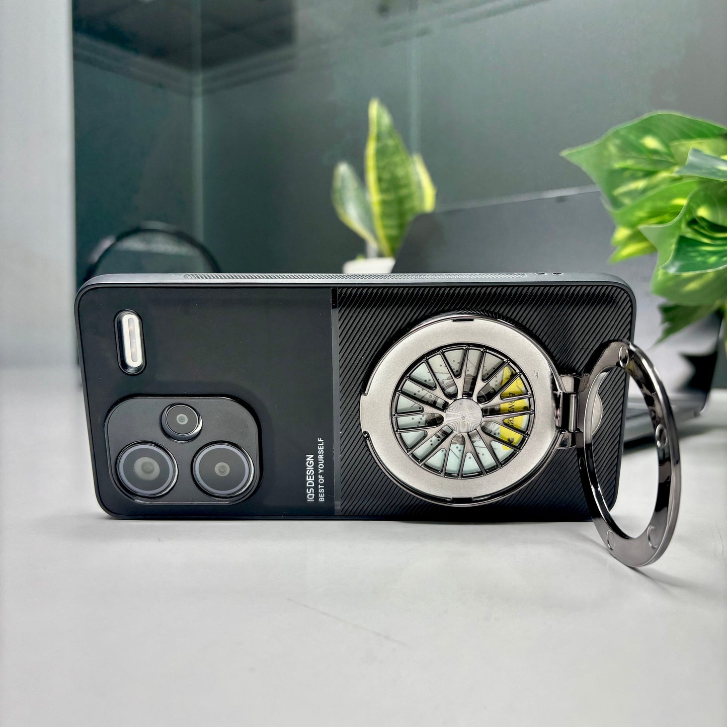 Redmi Note 13 Pro+ 5G Best Selling Stress Buster Wheel Hybrid Scratch Resistant Back Case