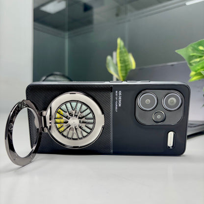 Redmi Note 13 Pro+ 5G Best Selling Stress Buster Wheel Hybrid Scratch Resistant Back Case