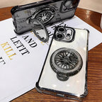 Oppo Reno14 5G Premium Stress Buster Wheel Rotating Shockproof Airbags Case(Buy 1 Get 1 Surprise Cover)