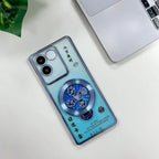 Vivo T2 Pro 5G Rich Manifestation Reflective Fidget Rotating Back Case