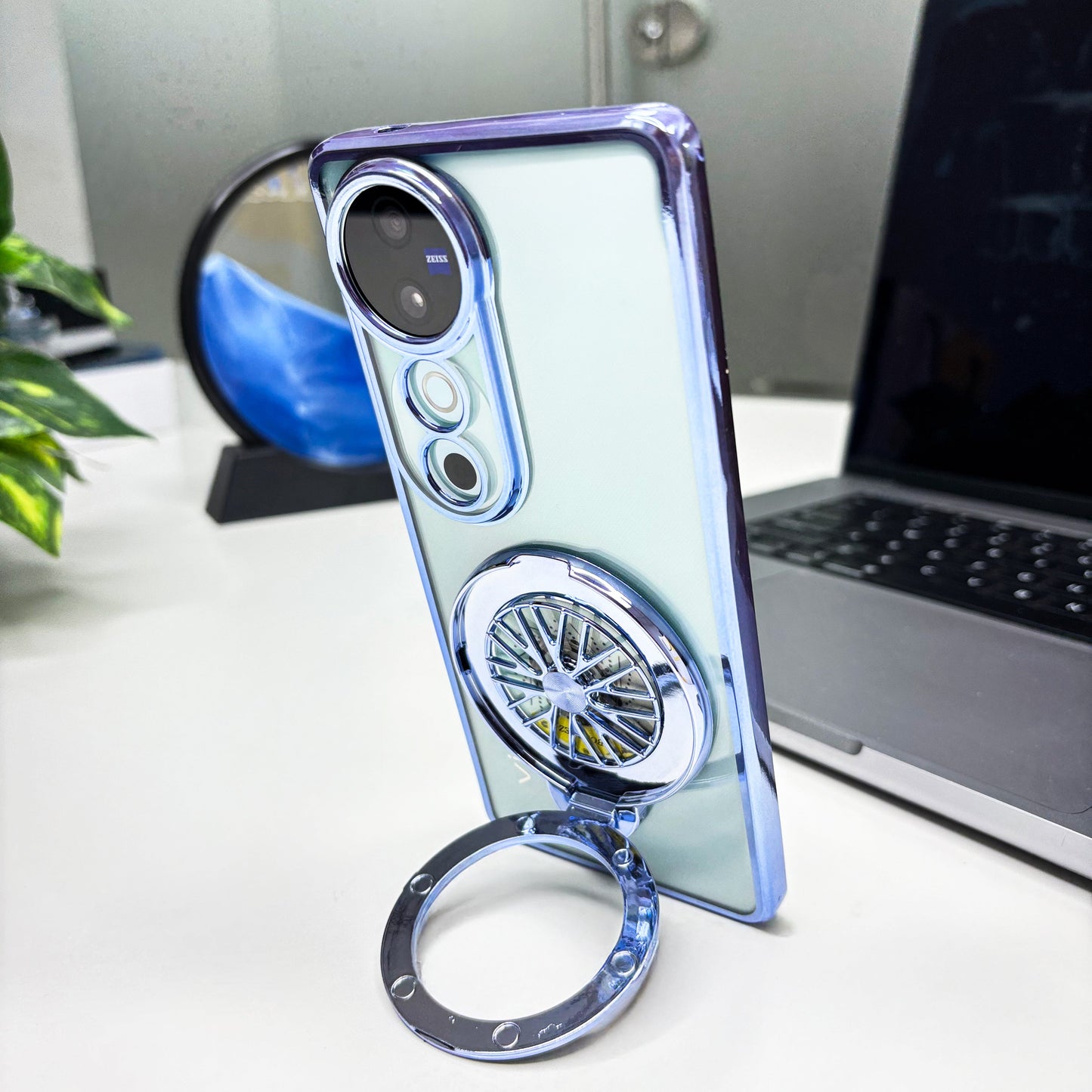 Vivo V40 Pro 5G Ferrari Wheel Electroplating Case