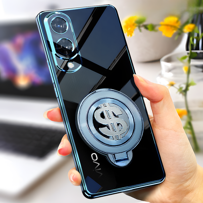 Vivo Y28 5G Electroplating Dollar Case
