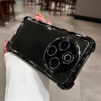 Vivo T4 5G Transparent Shockproof Case With Airbag Corners