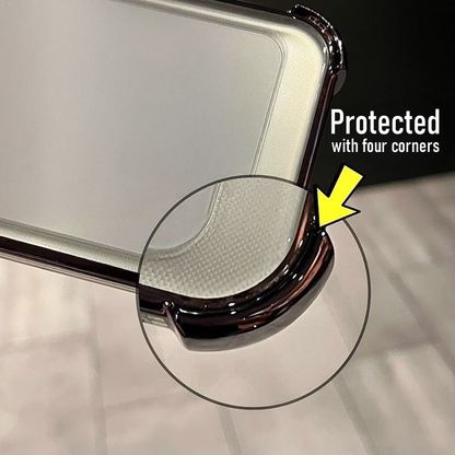 Vivo V40 Pro 5G Transparent Shockproof Case With Airbag Corners