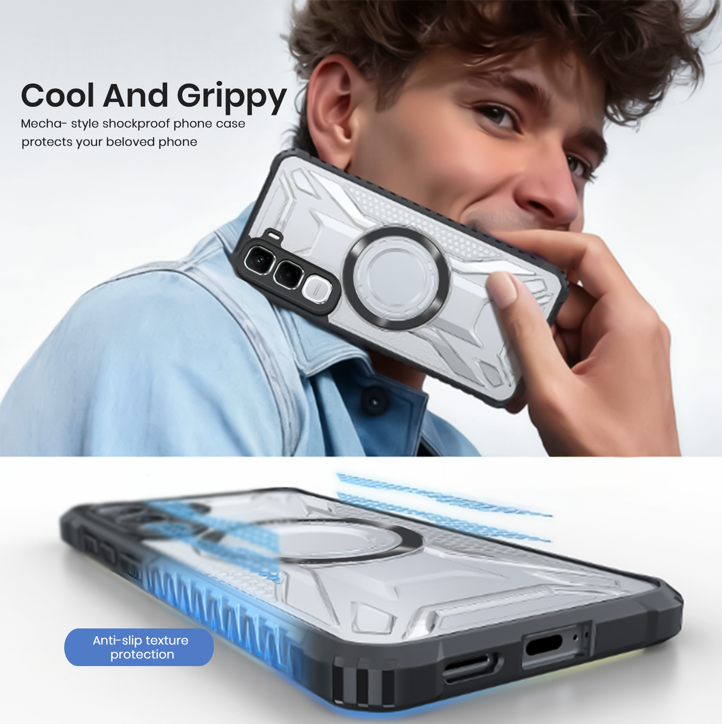 Vivo Y400 Pro 5G back case