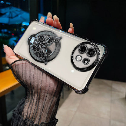 Vivo Y58 5G Premium Butterfly Stand Airbags Case