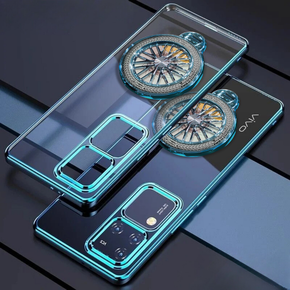Electroplated back cover for Vivo V30 Pro 5G with sporty rim look