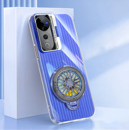 Vivo V40 Pro hybrid case with rotating camera cover