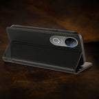 Vivo V50 5G phone case with card slots and magnetic closure