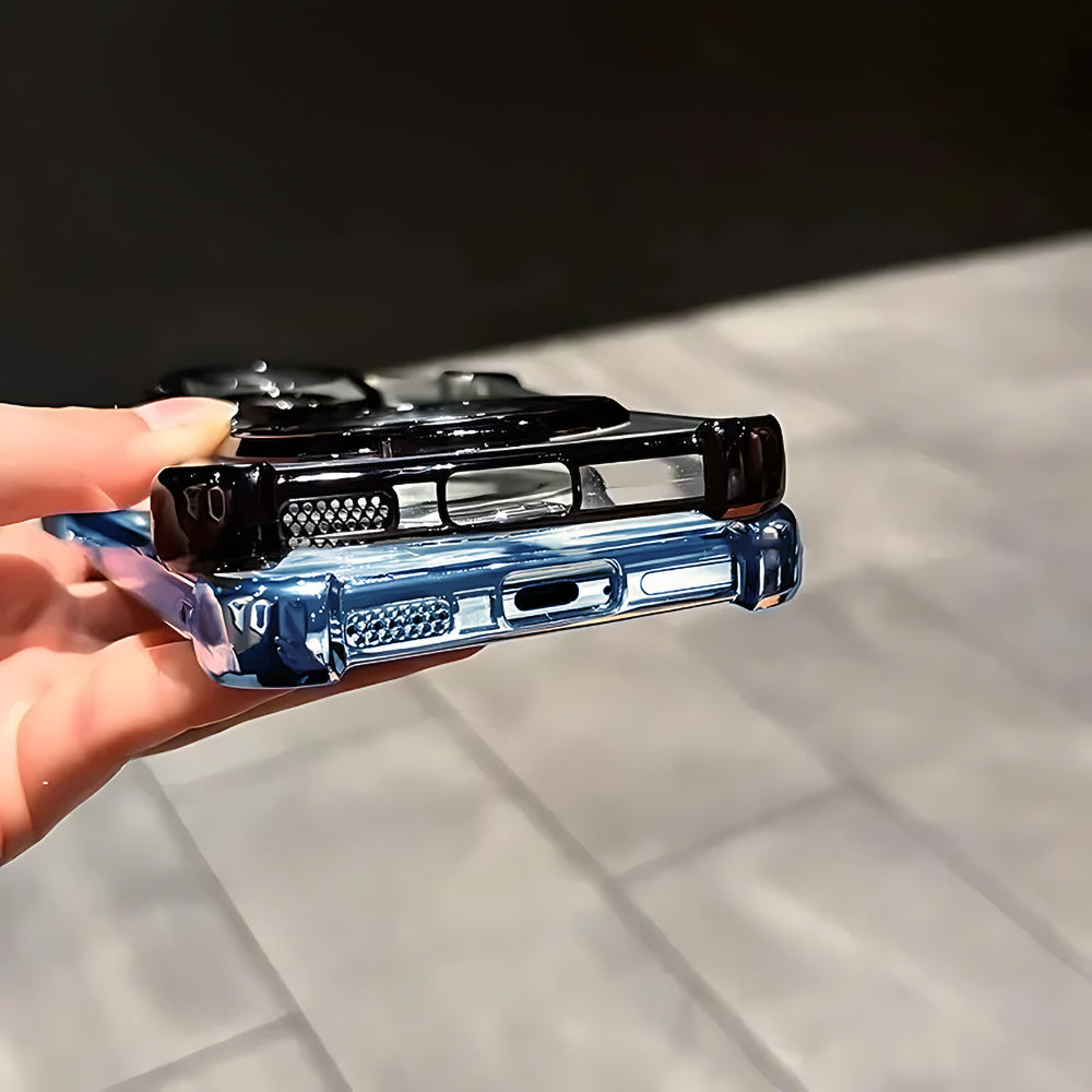 Samsung Galaxy A16 5G Original Luxury Magnifier Ring Stand Shockproof Airbags Corner Case