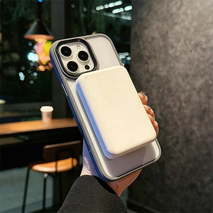 iPhone 16 Pro / 16 Pro Max Luxury Duck Ring Stand Shockproof Magnetic Case